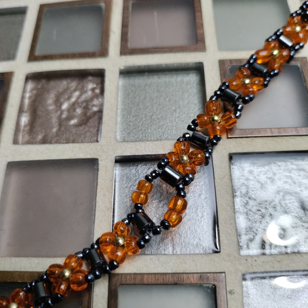 Vintage Floral Wrap bracelet